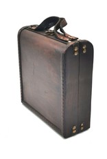 Trukado Miscellaneous - Wooden Suitcase Steampunk - Victorian S 21x20.5x7.5cm