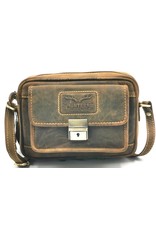 Hunters Leather Shoulder bags  Leather crossbody bags - Hunters Shoulder bag with Front pocket and Key