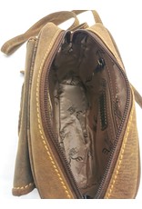 Hunters Leather Shoulder bags  Leather crossbody bags - Hunters Shoulder bag with Front pocket and Key