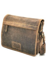 Hunters Leather Shoulder bags  Leather crossbody bags - Hunters Crossbody with Straight Cover Medium size