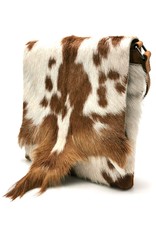 Hide & Stitches Leather bags - Hide & Stitches Leather Shoulder bag with Fur cover