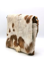 Hide & Stitches Leather bags - Hide & Stitches Leather Shoulder bag with Fur cover