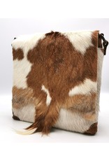 Hide & Stitches Leather bags - Hide & Stitches Leather Shoulder bag with Fur cover