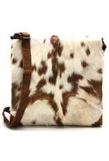 Hide & Stitches Leather bags - Hide & Stitches Leather Shoulder bag with Fur cover