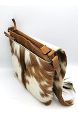 Hide & Stitches Leather bags - Hide & Stitches Leather Shoulder bag with Fur cover