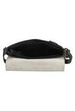 Hide & Stitches Leren tassen - Hide & Stitches Leren Schoudertas met Vacht omslag