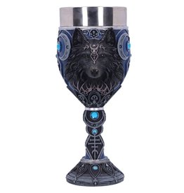 NemesisNow Wolf Moon Goblet 19.5cm