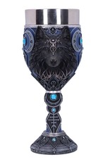 NemesisNow Giftware & Lifestyle - Wolf Moon Goblet 19.5cm