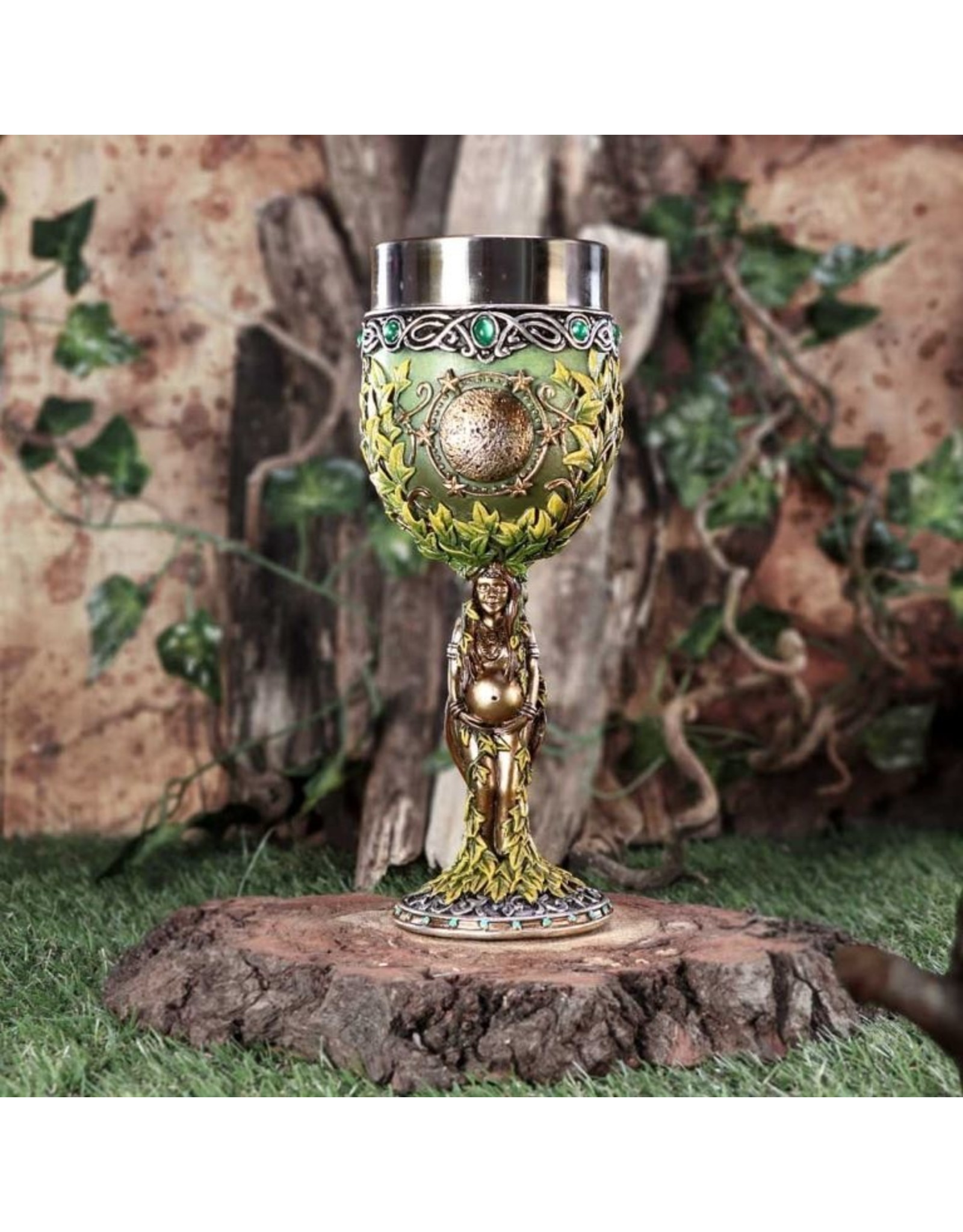 NemesisNow Tankards and Goblets - Triple Moon Mother Goblet 20.8cm