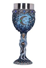 NemesisNow Tankards and Goblets - Triple Moon Crone Goblet 20.8cm