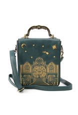 Magic Bags Retro bags  Vintage bags - Retro Handbag with Real Working Clock and Embroidery