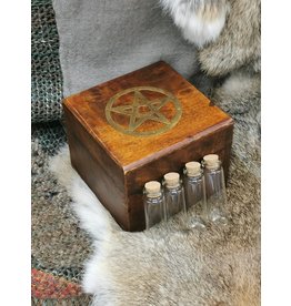 Trukado The Alchemist Pentagram Box with 16 Bottles