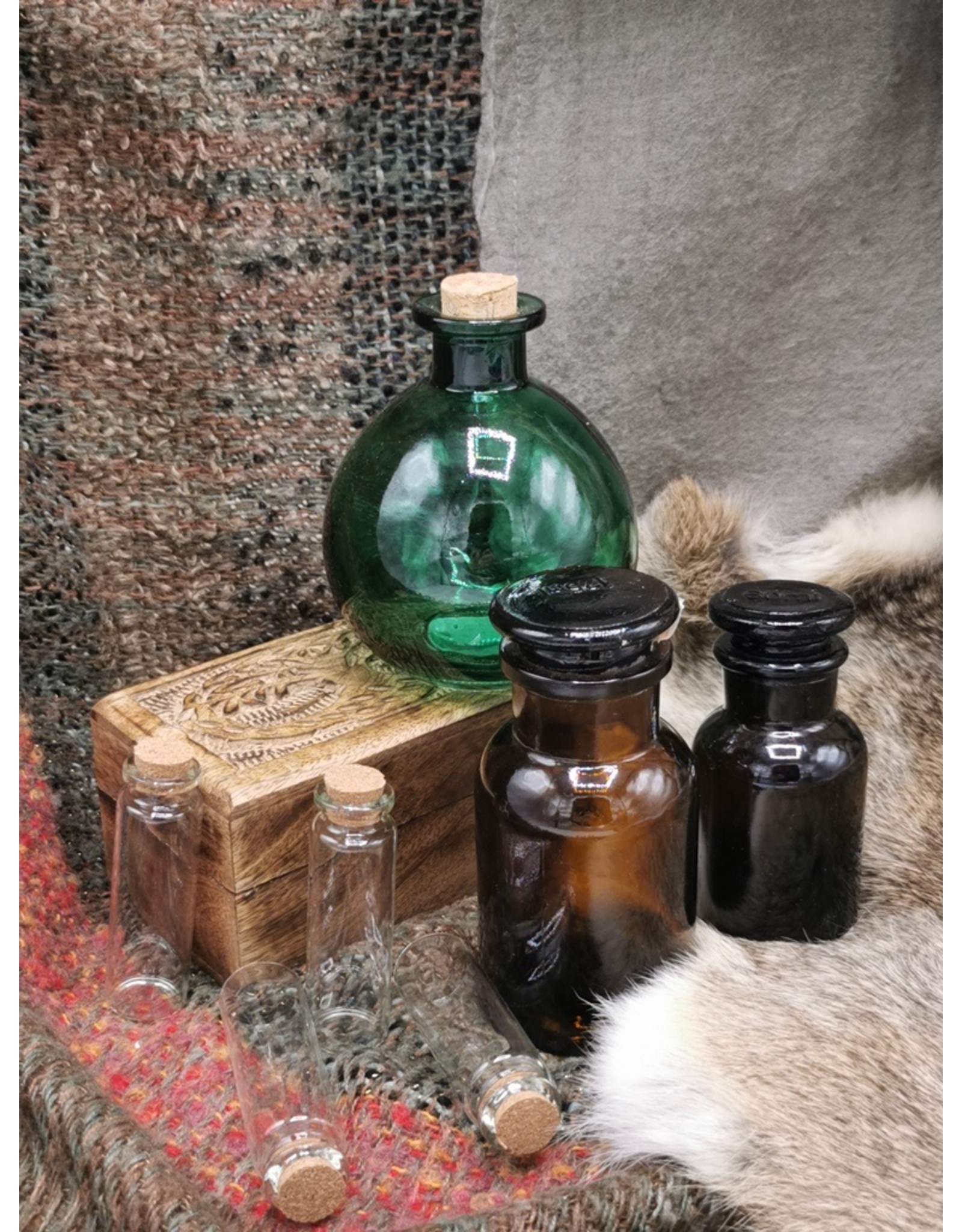 Trukado Miscellaneous - Nature's Secrets Houten Levensboom Doosje met 7 flesjes