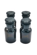 Trukado Miscellaneous - Apothecary bottle  Dark Brown glass 60ml Set of 4