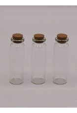 C&E Miscellaneous - Mini Fles Met Kurk Flessenstop Set van 24