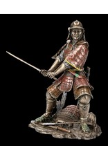 Veronese Design Giftware & Lifestyle - Japanese Samurai bronzed statue Veronese Design