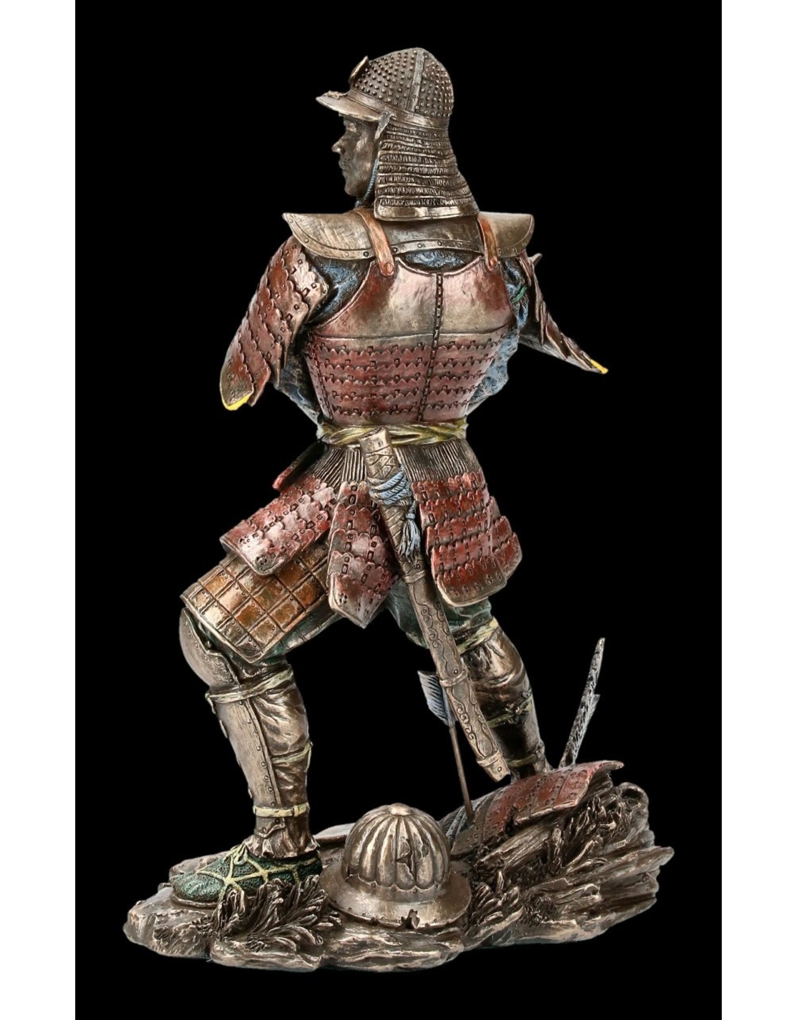 Veronese Design Giftware & Lifestyle - Japanese Samurai bronzed statue Veronese Design