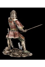 Veronese Design Giftware & Lifestyle - Japanese Samurai bronzed statue Veronese Design