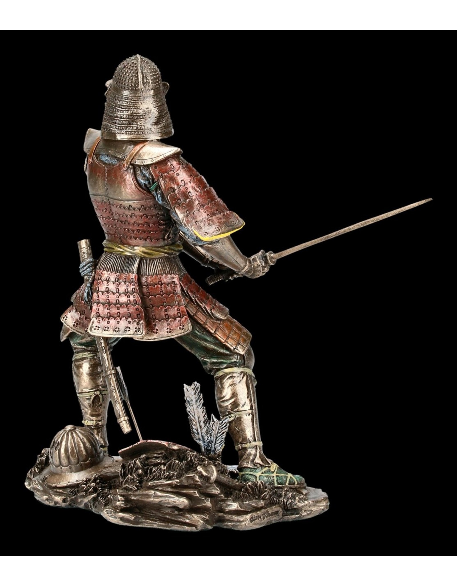 Veronese Design Giftware & Lifestyle - Japanese Samurai bronzed statue Veronese Design
