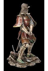 Veronese Design Giftware & Lifestyle - Japanese Samurai bronzed statue Veronese Design