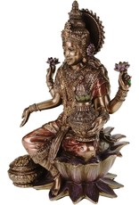 Veronese Design Giftware Beelden Collectables  - Lakshmi Hindoeïstische Godin Veronese Design