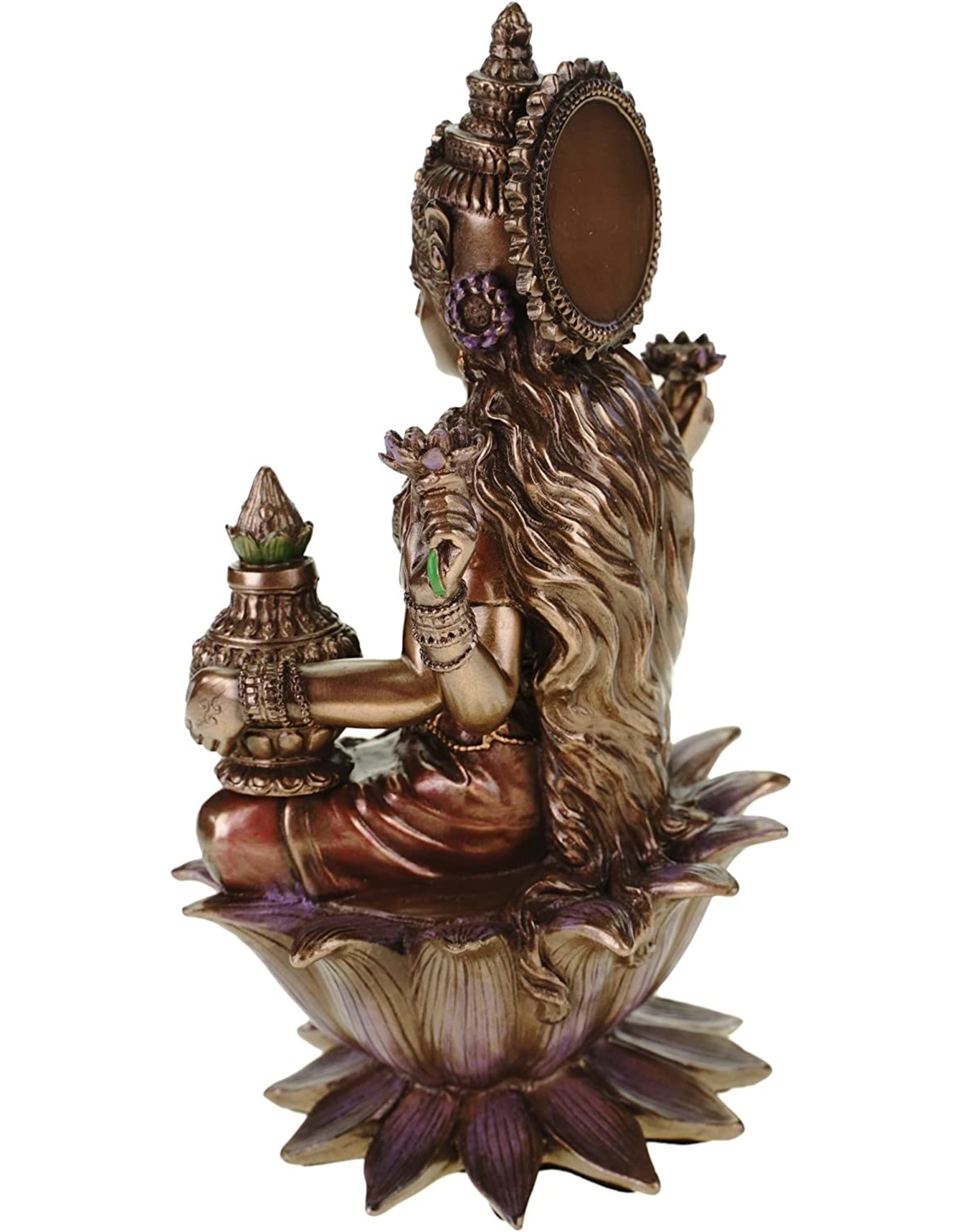 Veronese Design Giftware Figurines Collectables - Lakshmi Hindu Goddess Veronese Design