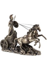 Veronese Design Giftware Figurines Collectables - Athena Riding on Chariot statue Veronese Design