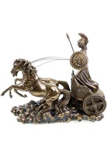 Veronese Design Giftware Figurines Collectables - Athena Riding on Chariot statue Veronese Design