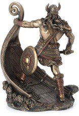 Veronese Design Giftware & Lifestyle - Viking Standing on the Prow of Viking Sloop - Veronese Design