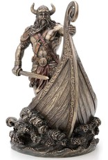 Veronese Design Giftware & Lifestyle - Viking Standing on the Prow of Viking Sloop - Veronese Design