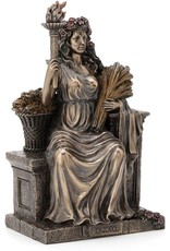 Veronese Design Giftware Figurines Collectables - Demeter Greek Goddess of agriculture and crops Veronese Design