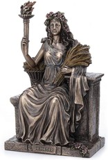 Veronese Design Giftware Figurines Collectables - Demeter Greek Goddess of agriculture and crops Veronese Design