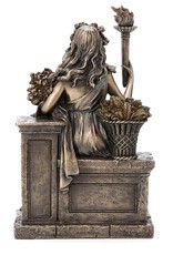 Veronese Design Giftware Beelden Collectables  - Demeter  Griekse  Godin van de landbouw en de gewassen Veronese Design