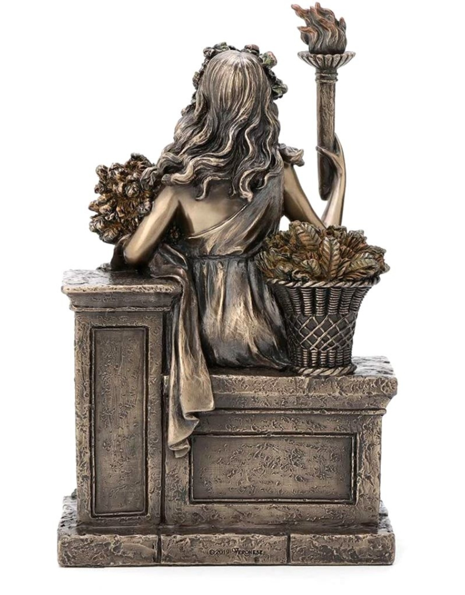 Veronese Design Giftware Beelden Collectables  - Demeter  Griekse  Godin van de landbouw en de gewassen Veronese Design