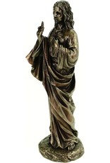 Veronese Design Giftware & Lifestyle - Sacred Heart of Jesus bronzed statue Veronese Design