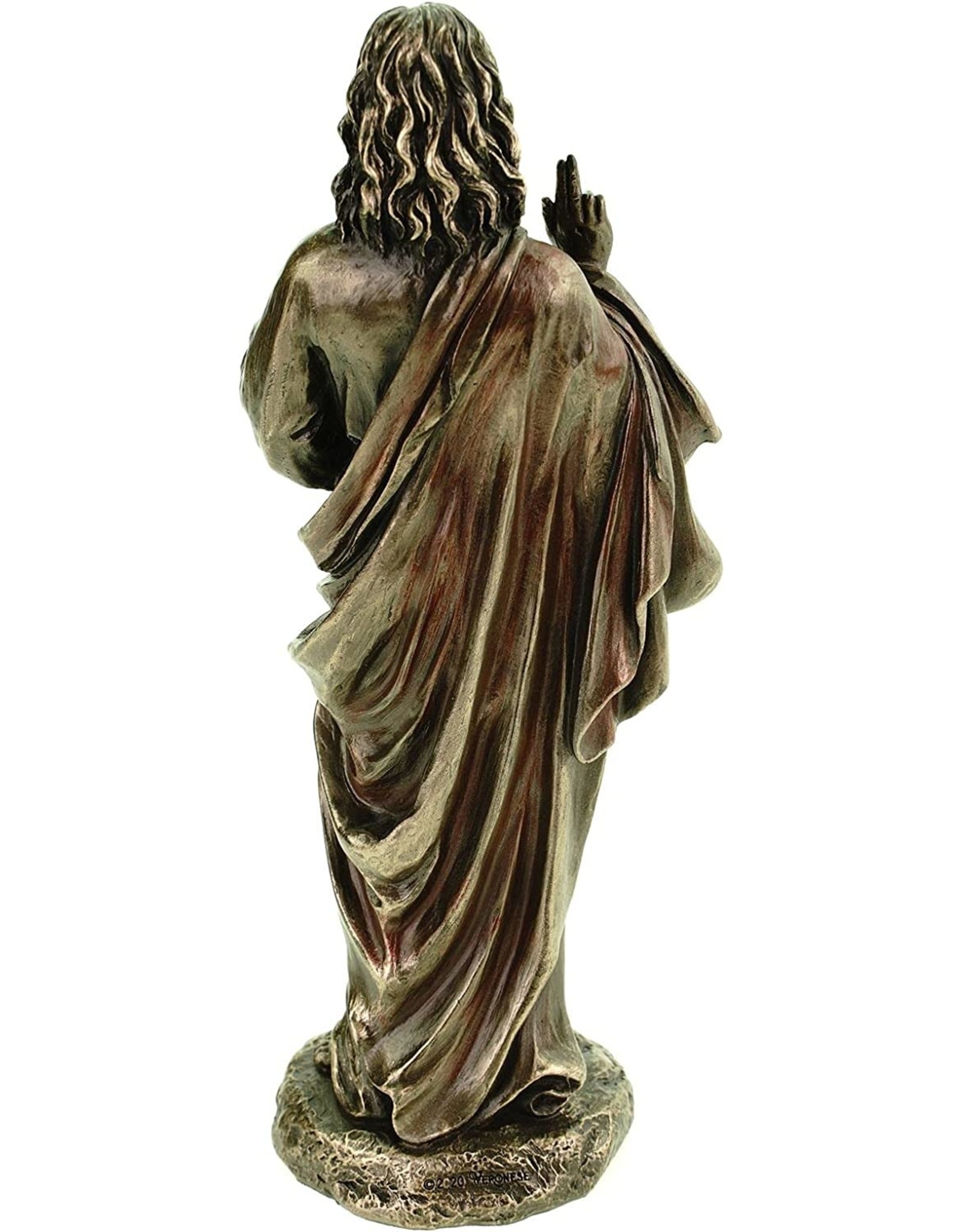 Veronese Design Giftware & Lifestyle - Sacred Heart of Jesus bronzed statue Veronese Design