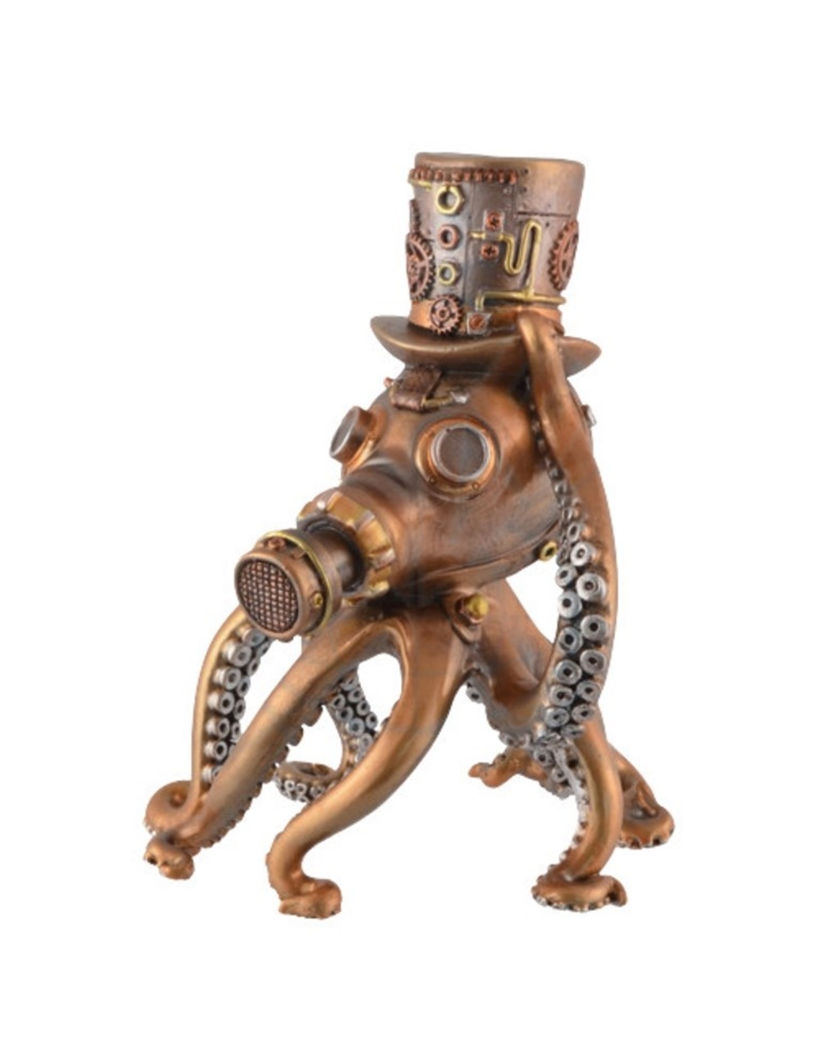 Trukado Giftware & Lifestyle - Kraken Steampunk Octopus met Gasmasker