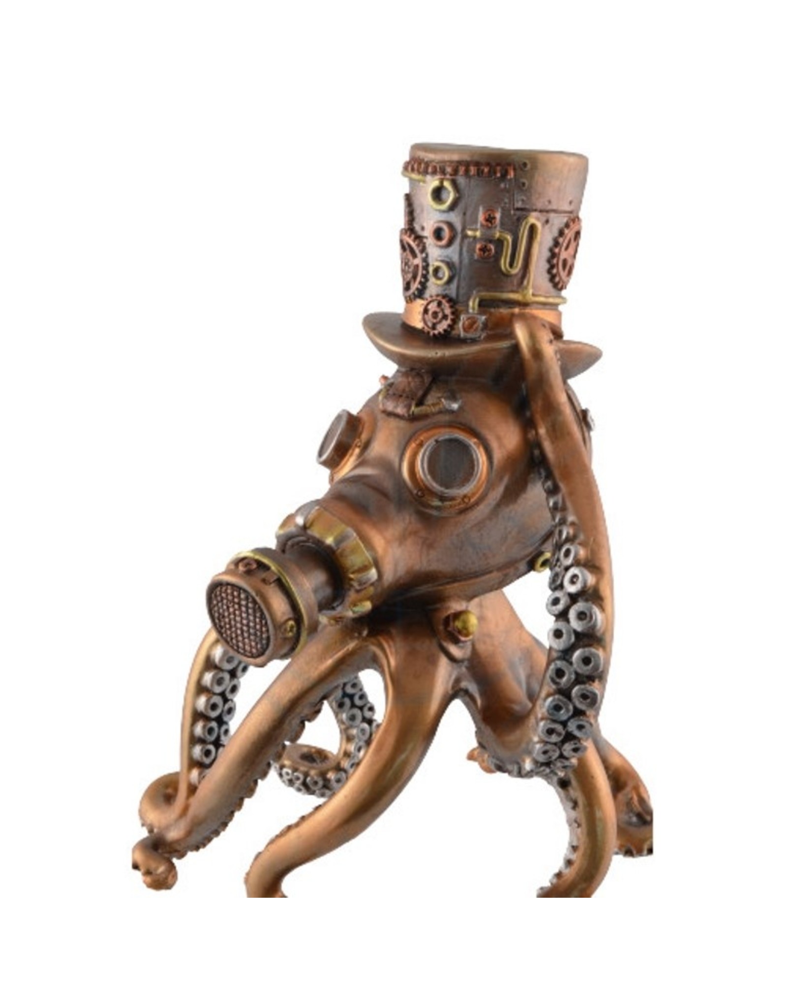 Trukado Giftware & Lifestyle - Kraken Steampunk  Octopus with Gas Mask