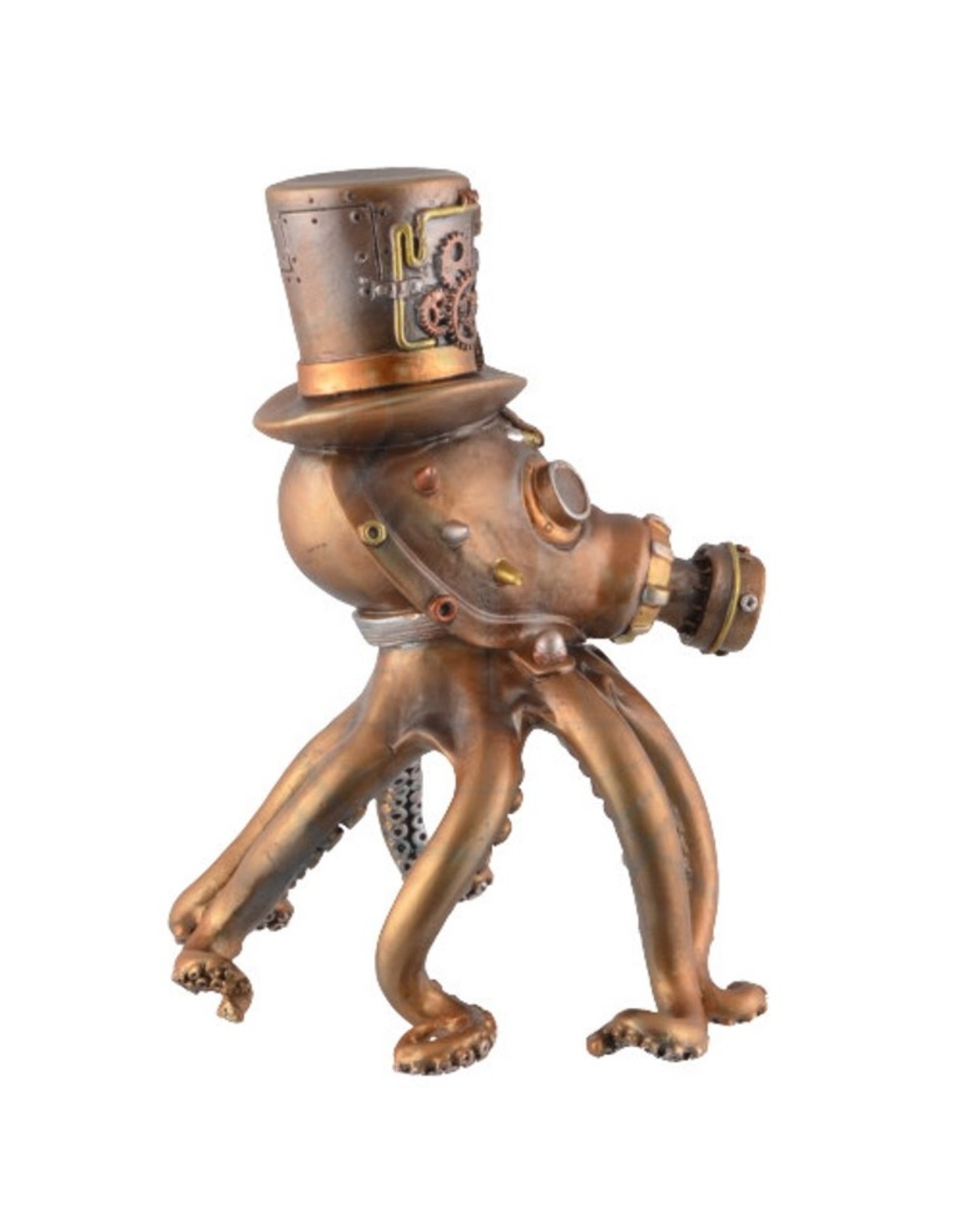 Trukado Giftware & Lifestyle - Kraken Steampunk  Octopus with Gas Mask