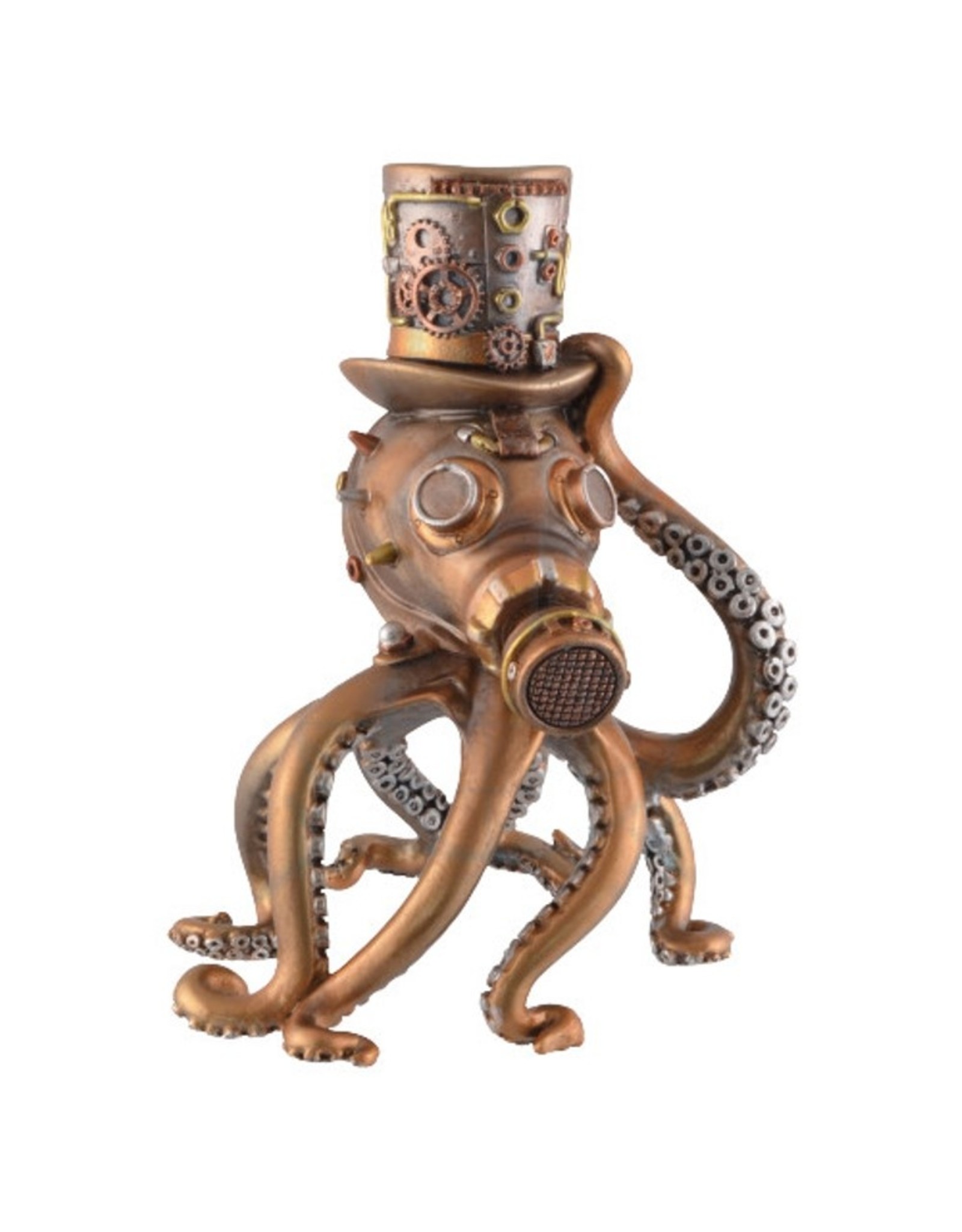 Trukado Giftware & Lifestyle - Kraken Steampunk Octopus met Gasmasker