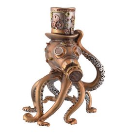 Trukado Kraken Steampunk Octopus met Gasmasker