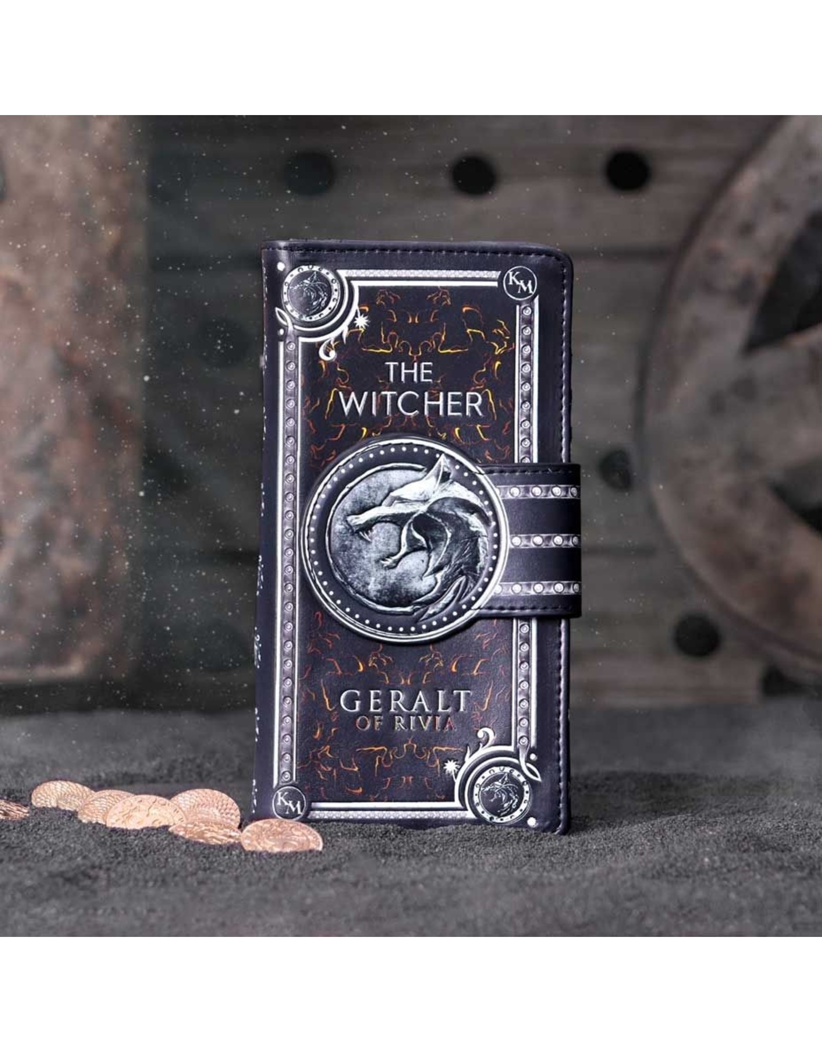 NemesisNow Gothic wallets and purses - The Witcher Geralt Embossed Purse Nemesis Now