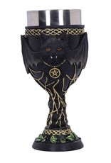 Alator Giftware & Lifestyle - Feline Fang Black Cat Goblet 17.3cm