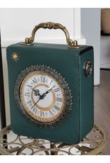 Magic Bags Retro bags  Vintage bags - Retro Handbag with Real Working Clock and Embroidery