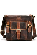 Hunters Leather bags - Hunters Crossbody bag with 'M' cover Vintage