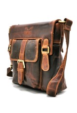 Hunters Leather bags - Hunters Crossbody bag with 'M' cover Vintage