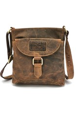 Hunters Leather bags - Hunters leather shoulder bag brown