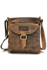 Hunters Leather bags - Hunters leather shoulder bag brown