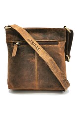 Hunters Leather bags - Hunters leather shoulder bag brown