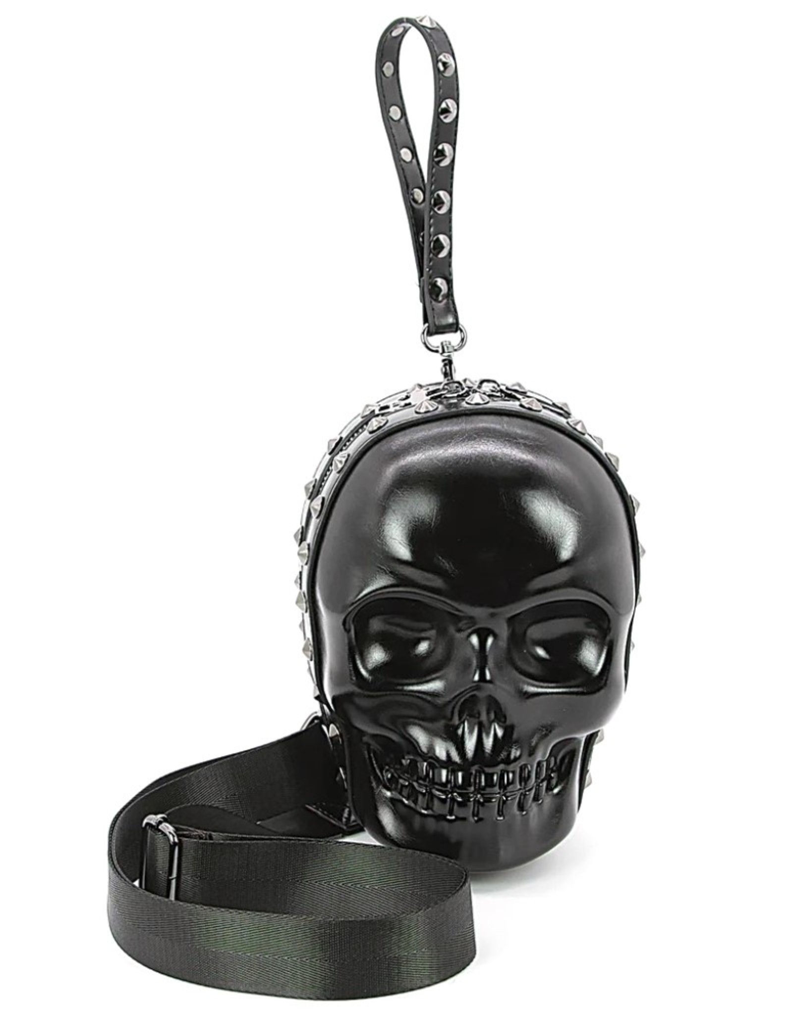 Dark Desire Gothic bags Steampunk bags - Gothic 3D Skull sling bag